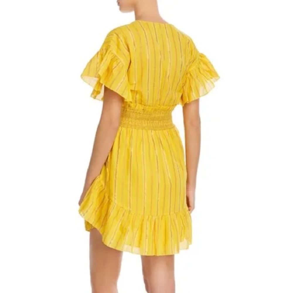 Saylor Adrianne Ruffle-Sleeve Mini Dress - Picture 2 of 9